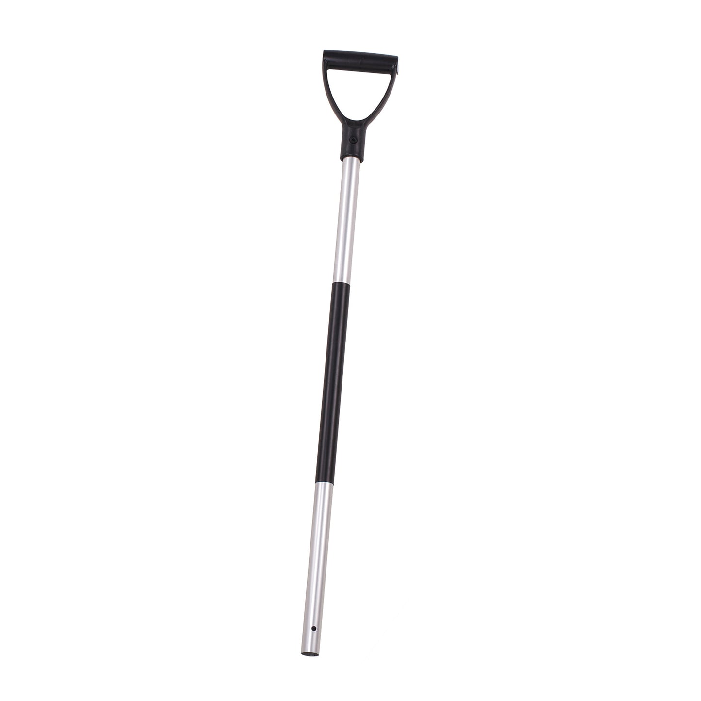 The NEW! Forever Fork with Rubber Grip by Forever Fork features a long handle, silver metal shaft, and a D-shaped black rubber grip. Perfect for your outdoor tasks. Order now—while supplies last!.
